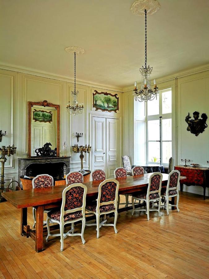 Hotel Du Chateau De Quinéville Dış mekan fotoğraf