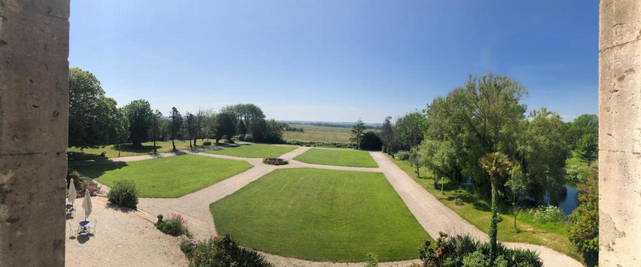 Hotel Du Chateau De Quinéville Dış mekan fotoğraf