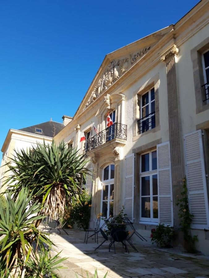 Hotel Du Chateau De Quinéville Dış mekan fotoğraf
