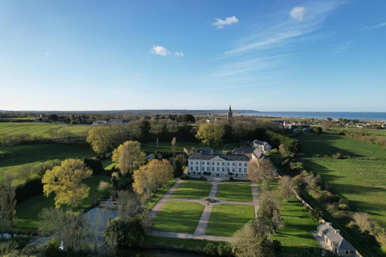 Hotel Du Chateau De Quinéville Dış mekan fotoğraf
