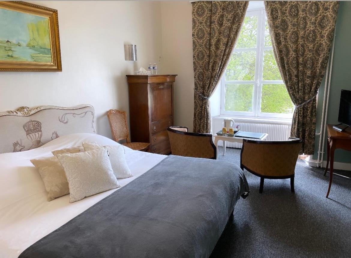Hotel Du Chateau De Quinéville Dış mekan fotoğraf