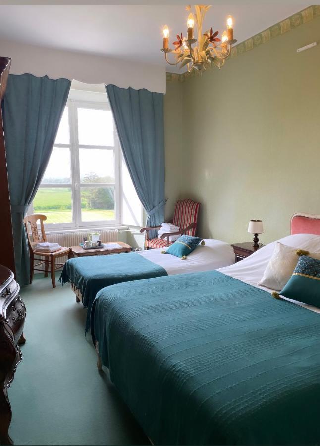 Hotel Du Chateau De Quinéville Dış mekan fotoğraf